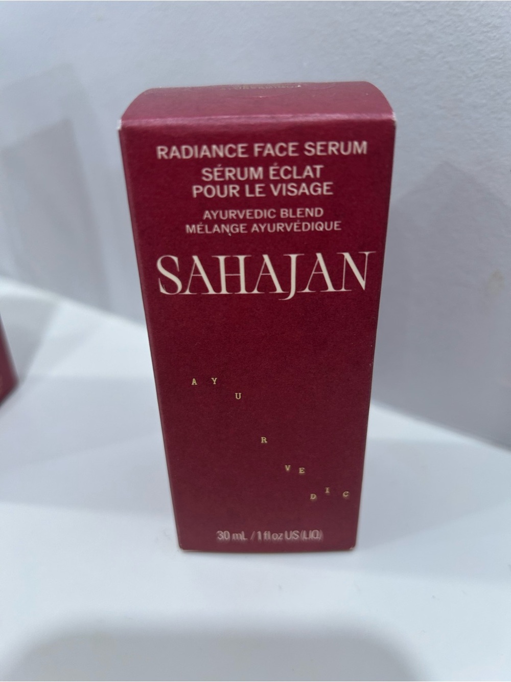 Sahajan Radiance Face Serum — Deep Burgundy Glow